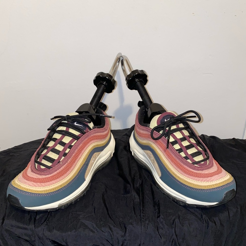 Nike Air Max 97 Deep Jungle Color Sneakers - Picture 6 of 8